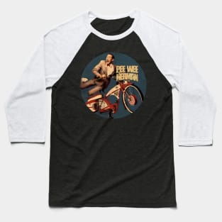 pee wee herman Art Drawing - High quality Baseball T-Shirt